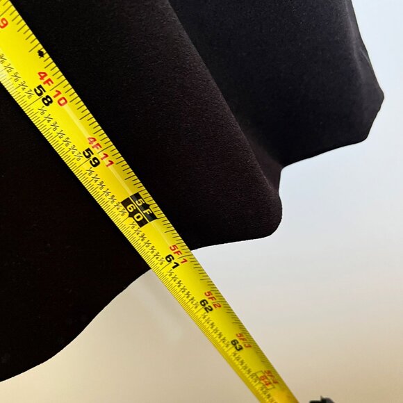 Calvin Klein Women's Black Surplice V Neck Rhinestone Jumpsuit Plus Sleeves 14W - Picture 12 of 16